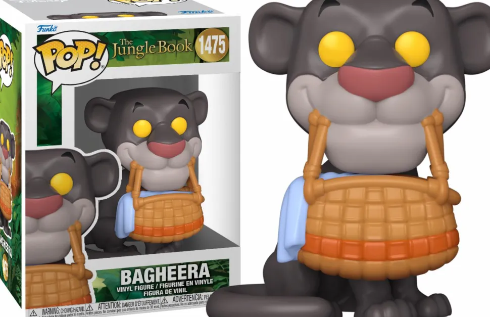 The Jungle Book (1967) - Bagheera with Basket Pop! Vinyl Figure