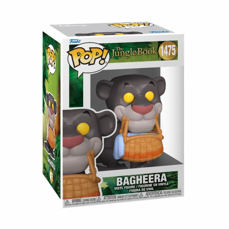 The Jungle Book (1967) - Bagheera with Basket Pop! Vinyl Figure