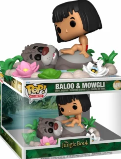 The Jungle Book (1967) - Baloo & Mowgli Pop! Moment Vinyl Figure