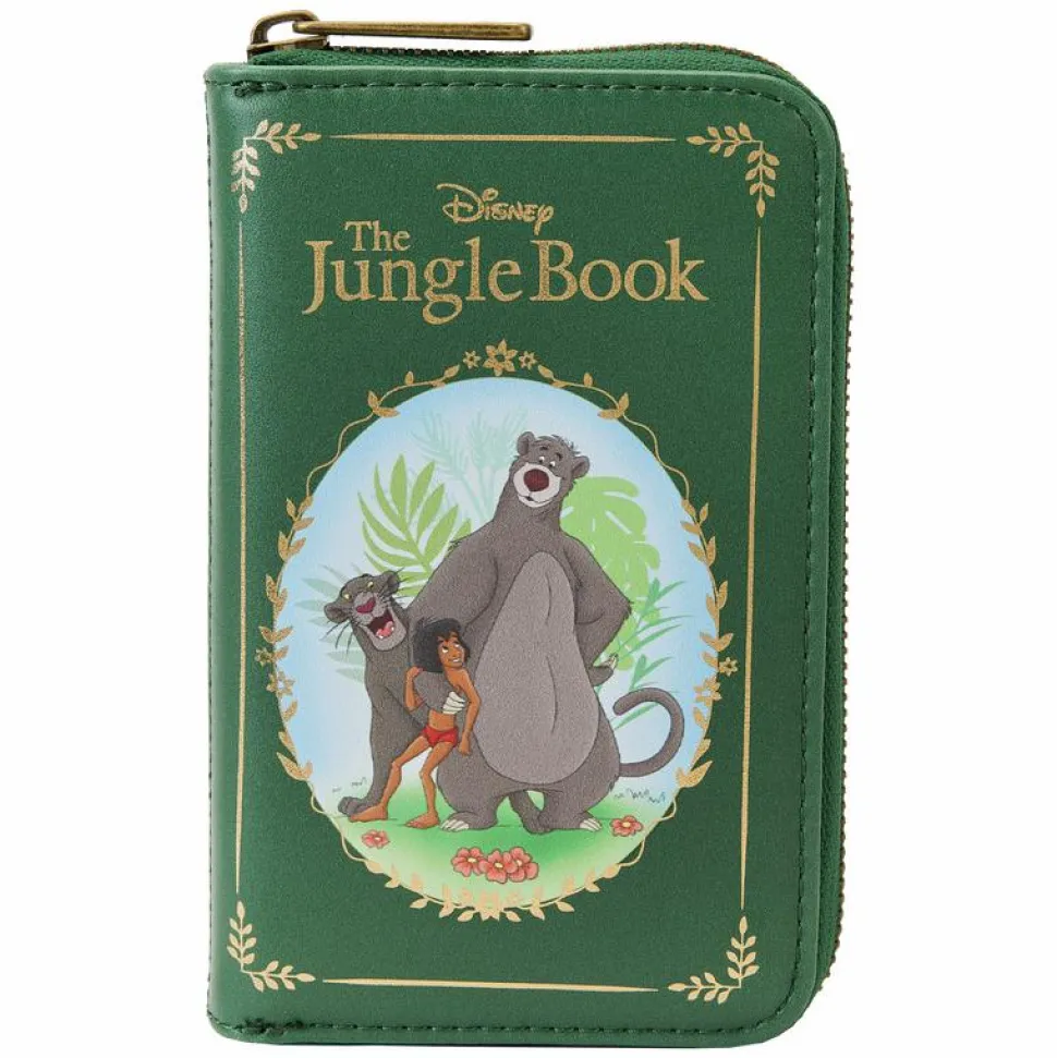 The Jungle Book (1967) - Book 4” Faux Leather Zip-Around Wallet