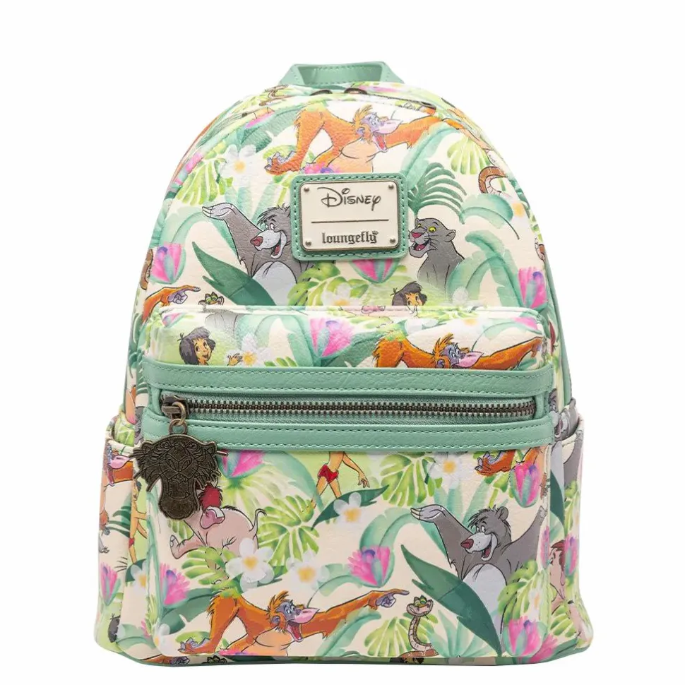The Jungle Book (1967) - Friends 10” Faux Leather Mini Backpack