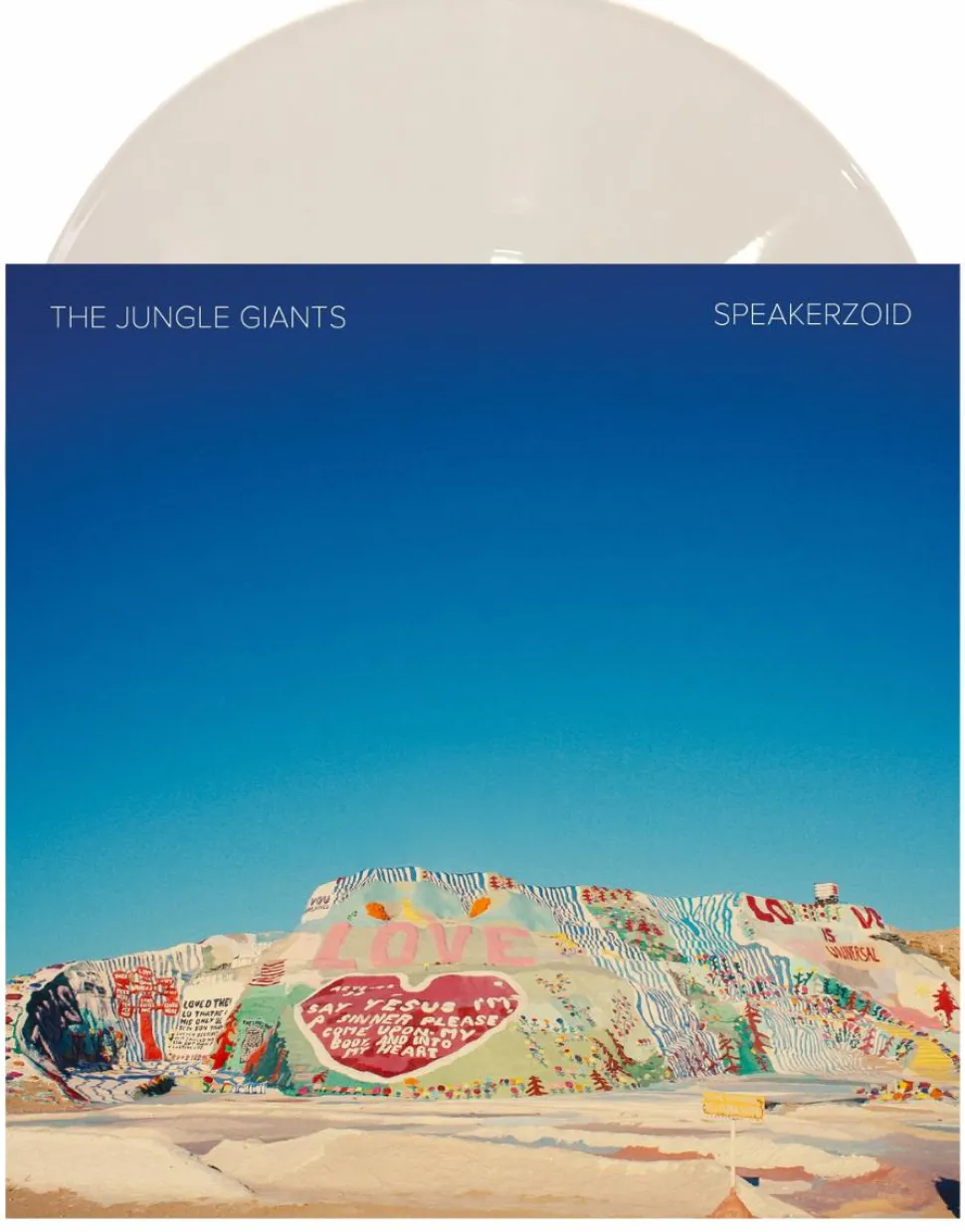 The Jungle Giants - Speakerzoid LP Vinyl Record (Bone Coloured Vinyl)