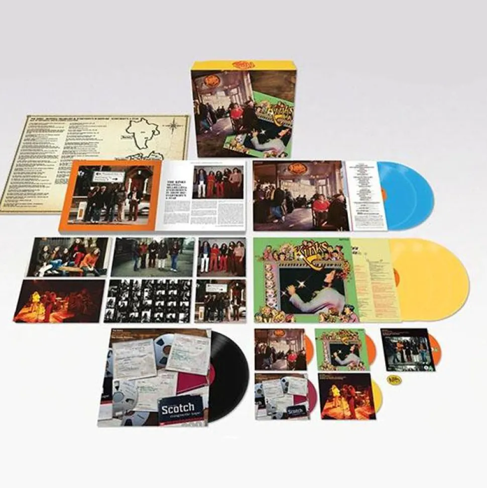 The Kinks - Muswell Hillbillies / Everybody’s In Show-Biz 50th Anniversary Deluxe 4xCD & 6xLP Vinyl Record Box Set