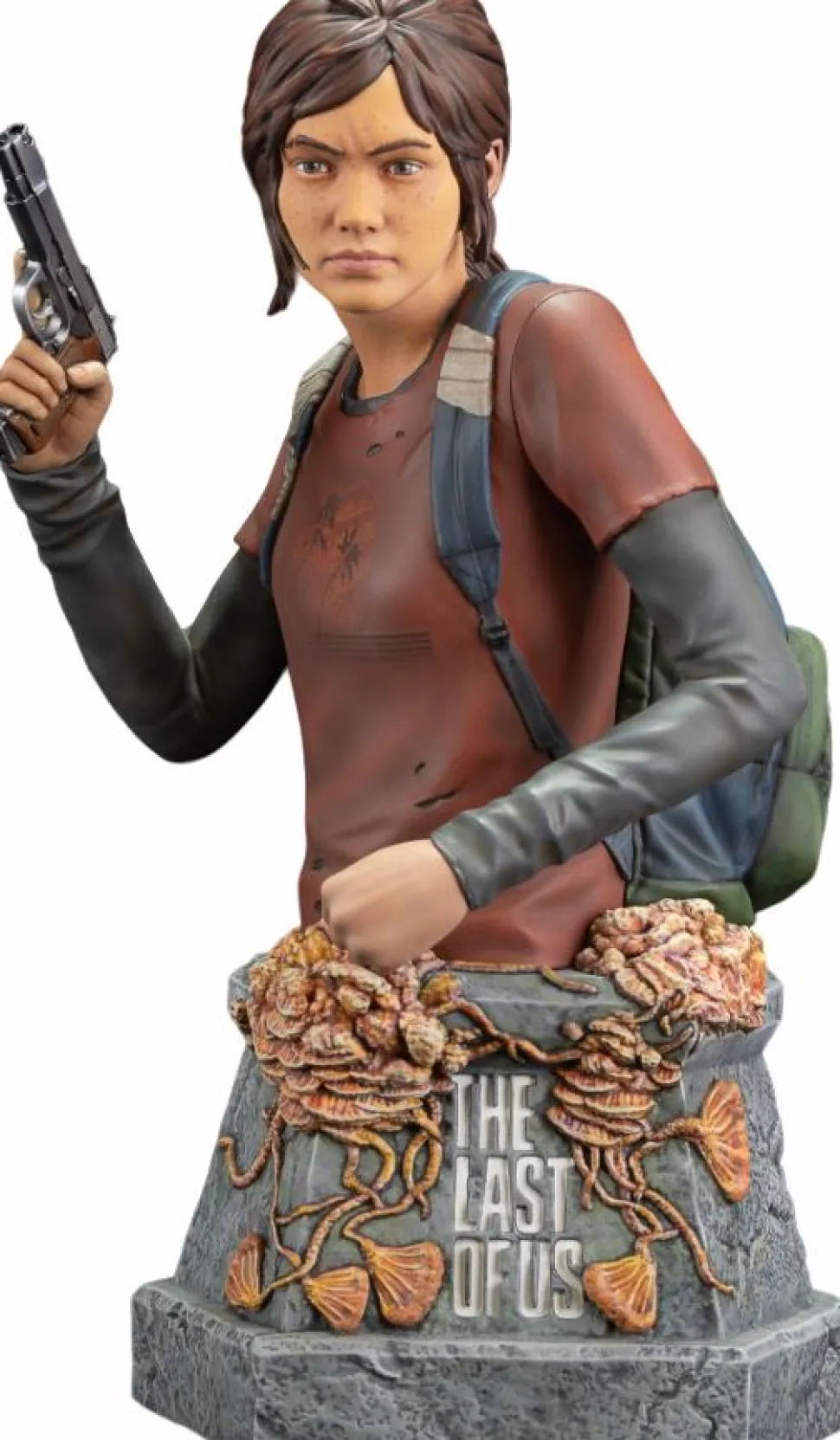 The Last of Us - Ellie with Handgun 7" Bust