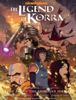 The Legend of Korra - The Art of the Animated Series Book Four: Balance Hardcover Book (Second Edition)