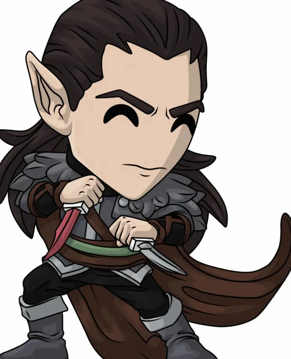 The Legend of Vox Machina (2022) - Vax'ildan 4" Vinyl Figure