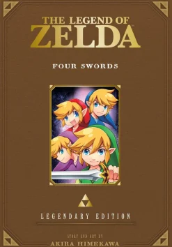 The Legend of Zelda - Four Swords Adventures Legendary Edition Manga Paperback Book