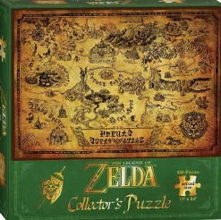 The Legend of Zelda - Hyrule Map Collector’s Edition 550 Piece Jigsaw Puzzle