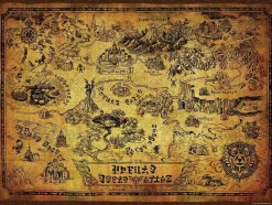 The Legend of Zelda - Hyrule Map Collector’s Edition 550 Piece Jigsaw Puzzle