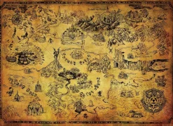 The Legend of Zelda - Hyrule 1000 Piece Jigsaw Puzzle