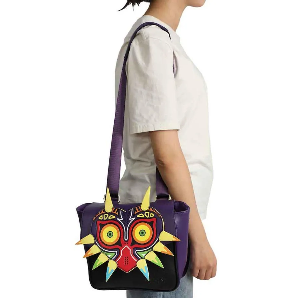The Legend of Zelda - Majora's Mask 8" Faux Leather Convertible Mini Backpack