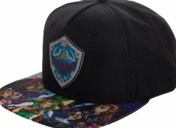 The Legend of Zelda - Sublimated Flat Bill Adjustable Snapback Hat