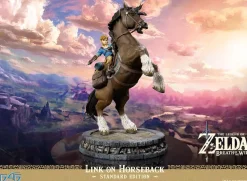 The Legend of Zelda: Breath of the Wild - Link on Horseback 22” Statue