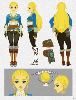 The Legend of Zelda: Breath of the Wild - Creating a Champion Hardcover Book