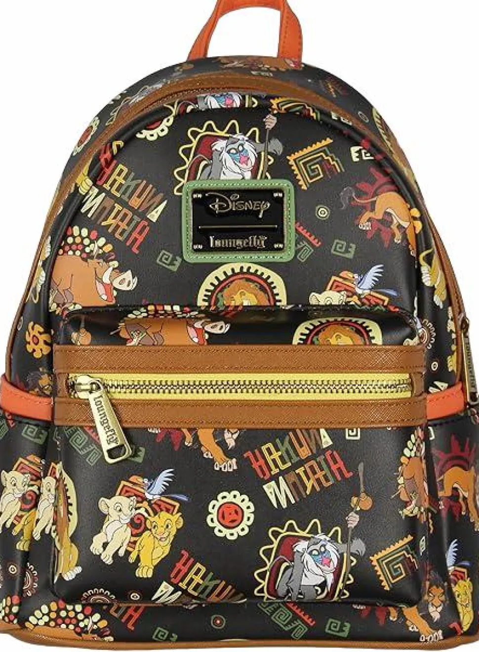 The Lion King (1994) - Character Tribal 10" Faux Leather Mini Backpack