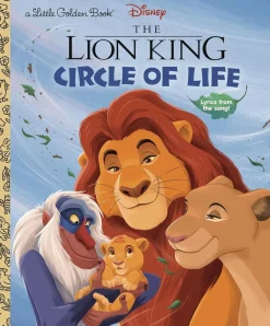 The Lion King (1994) - Circle of Life Little Golden Book Hardcover Book