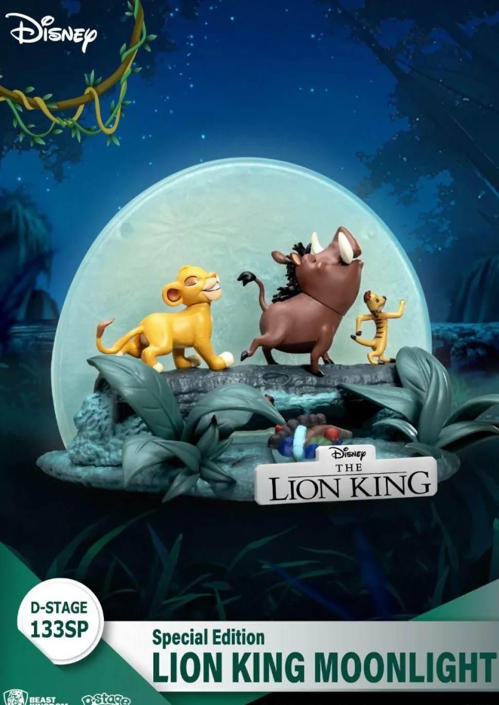The Lion King (1994) - Hakuna Matata Moonlight Special Edition D-Stage 6" PVC Diorama Statue