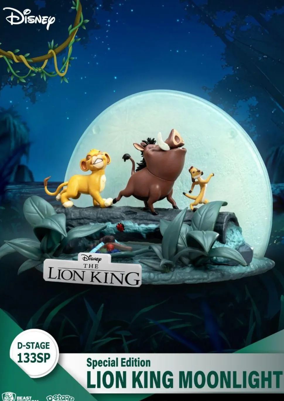 The Lion King (1994) - Hakuna Matata Moonlight Special Edition D-Stage 6" PVC Diorama Statue