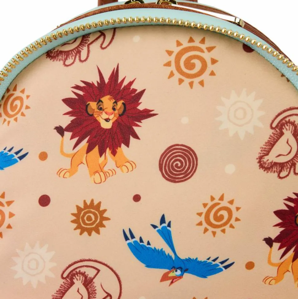 The Lion King (1994) - I Just Can't Wait to be King 10" Faux Leather Mini Backpack