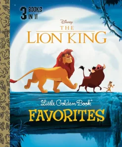 The Lion King (1994) - 3-in-1 Little Golden Book Favorites Hardcover Book