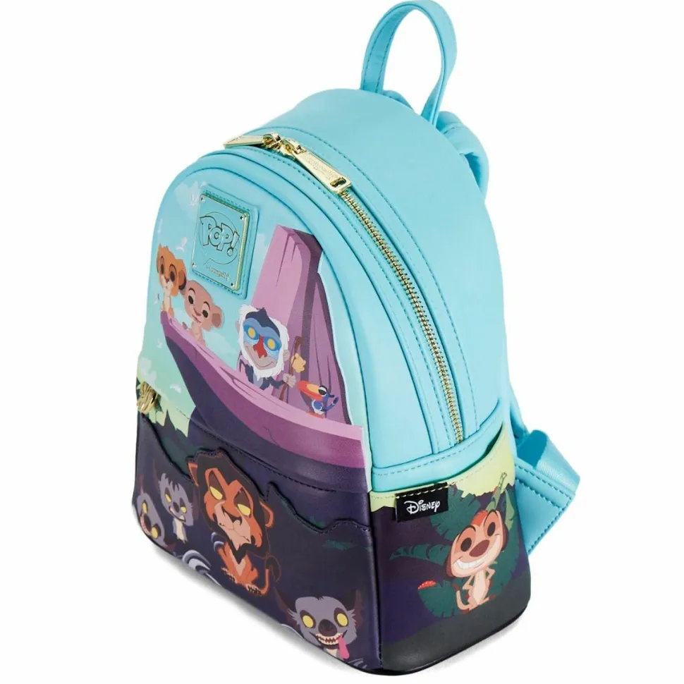 The Lion King (1994) - Pop! Pride Rock 10” Faux Leather Mini Backpack