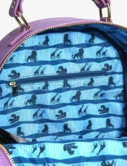 The Lion King (1994) - Pride Rock 12” Faux Leather Mini Backpack