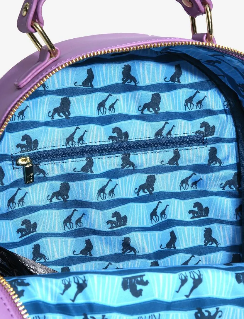 The Lion King (1994) - Pride Rock 12” Faux Leather Mini Backpack