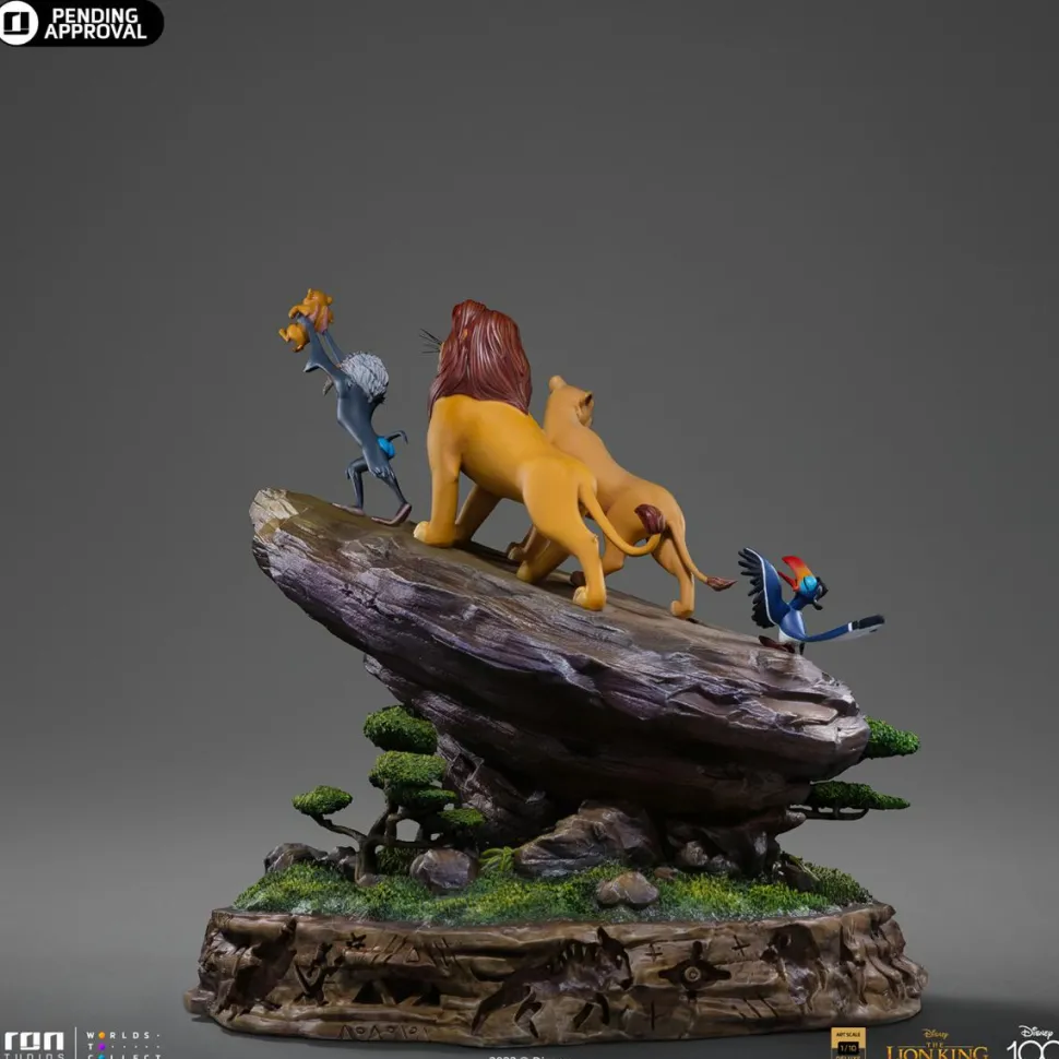 The Lion King (1994) - Simba Deluxe 1/10th Scale Diorama Statue