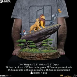 The Lion King (1994) - Simba Deluxe 1/10th Scale Diorama Statue