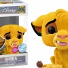 The Lion King (1994) - Simba Flocked Pop! Vinyl Figure (Popcultcha Exclusive)