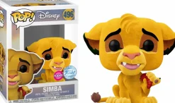 The Lion King (1994) - Simba Flocked Pop! Vinyl Figure (Popcultcha Exclusive)