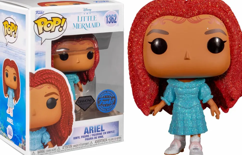 The Little Mermaid (2023) - Ariel Diamond Glitter Pop! Vinyl Figure