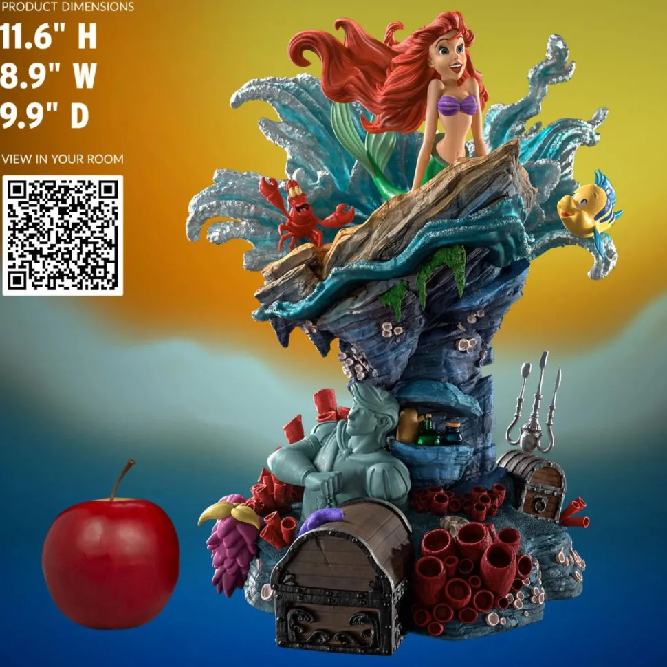 The Little Mermaid (1989) - Ariel Deluxe 1/10th Scale Statue