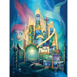 The Little Mermaid (1989) - Ariel Disney Castle Collection 1000 Piece Jigsaw Puzzle