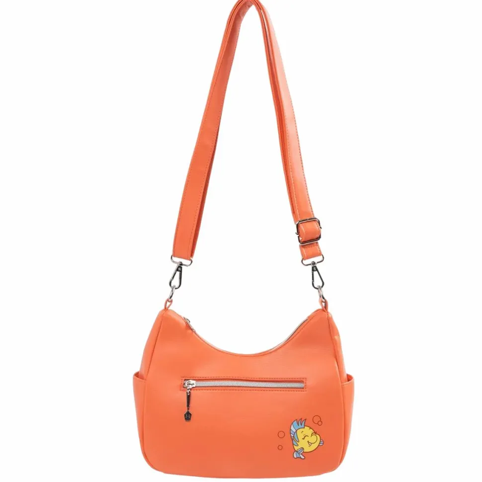 The Little Mermaid (1989) - Ariel Cosplay 6" Faux Leather Satchel Crossbody Bag