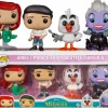 The Little Mermaid (1989) - Ariel, Prince Eric, Scuttle & Ursula Pop! Vinyl Figure 4-Pack