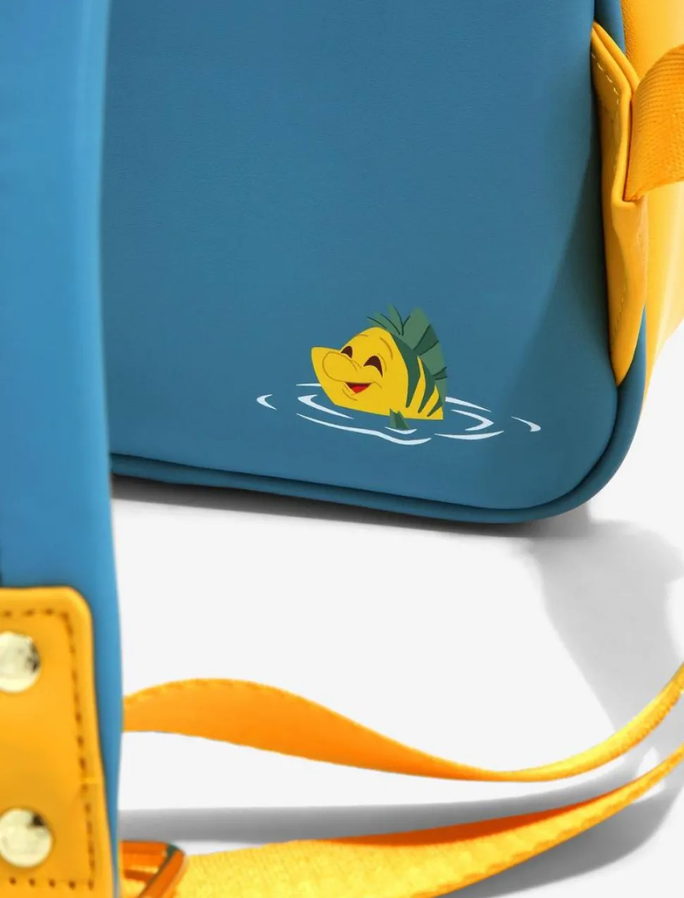 The Little Mermaid (1989) - Ariel & Eric Beach 12” Faux Leather Mini Backpack