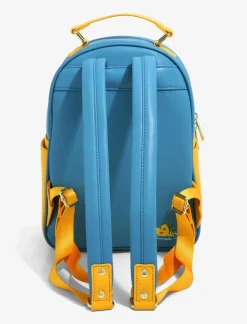 The Little Mermaid (1989) - Ariel & Eric Beach 12” Faux Leather Mini Backpack