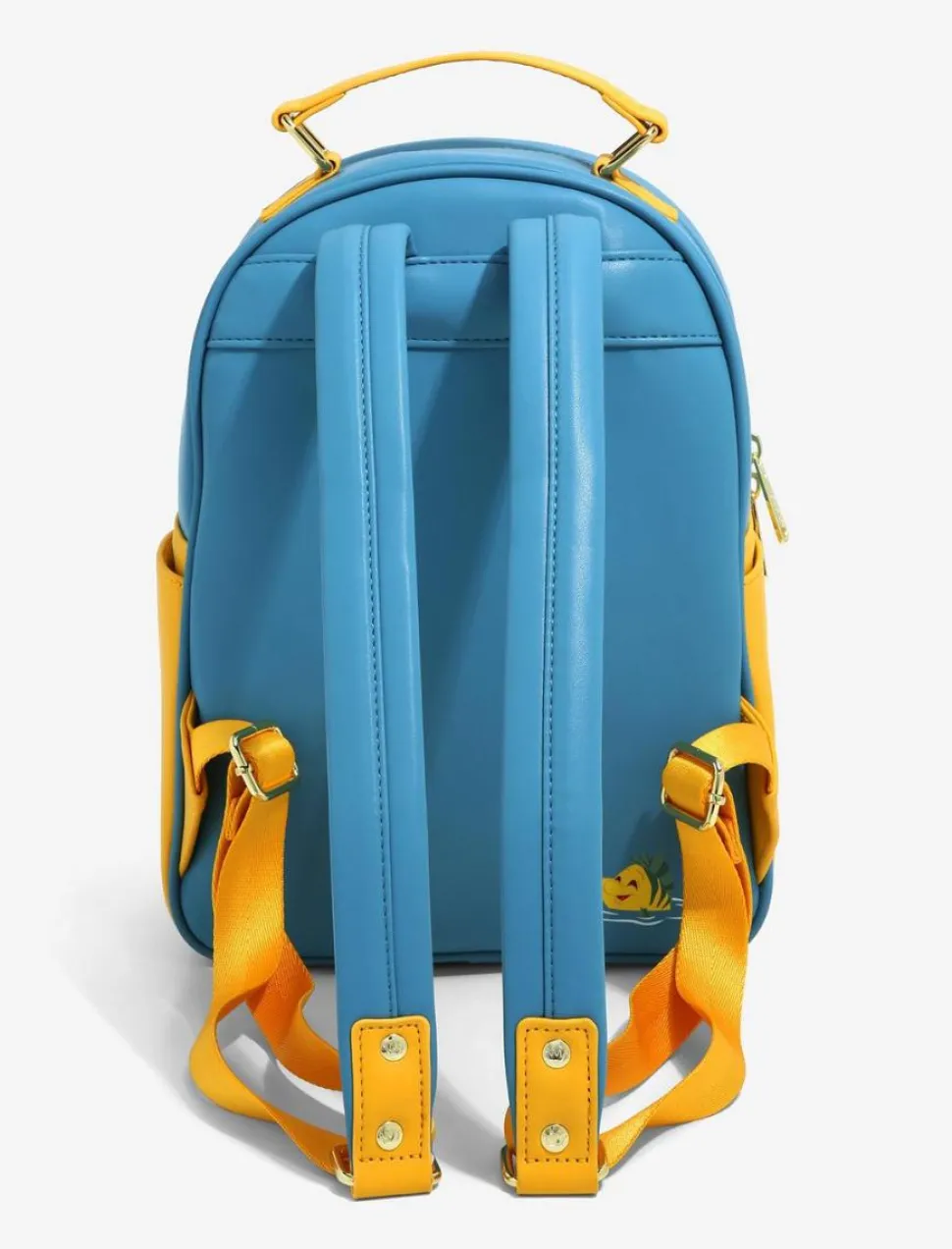 The Little Mermaid (1989) - Ariel & Eric Beach 12” Faux Leather Mini Backpack
