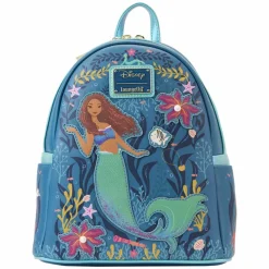 The Little Mermaid (2023) - Live Action 10” Faux Leather Mini Backpack
