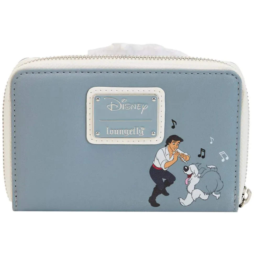 The Little Mermaid (1989) - Max Cosplay 4” Faux Leather Zip-Around Wallet