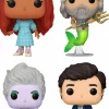 The Little Mermaid (2023) - Part of Your World Pop! Vinyl Figure Bundle (Set of 4)