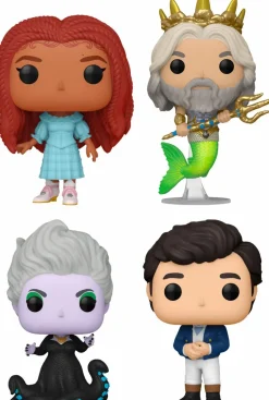 The Little Mermaid (2023) - Part of Your World Pop! Vinyl Figure Bundle (Set of 4)