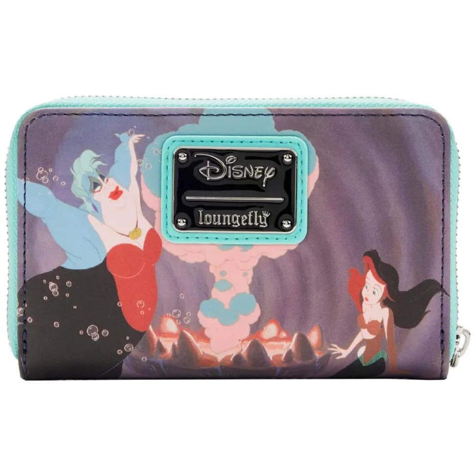 The Little Mermaid (1989) - Scenes 4” Zip-Around Wallet