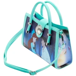 The Little Mermaid (1989) - Scenes 8” Faux Leather Crossbody Bag