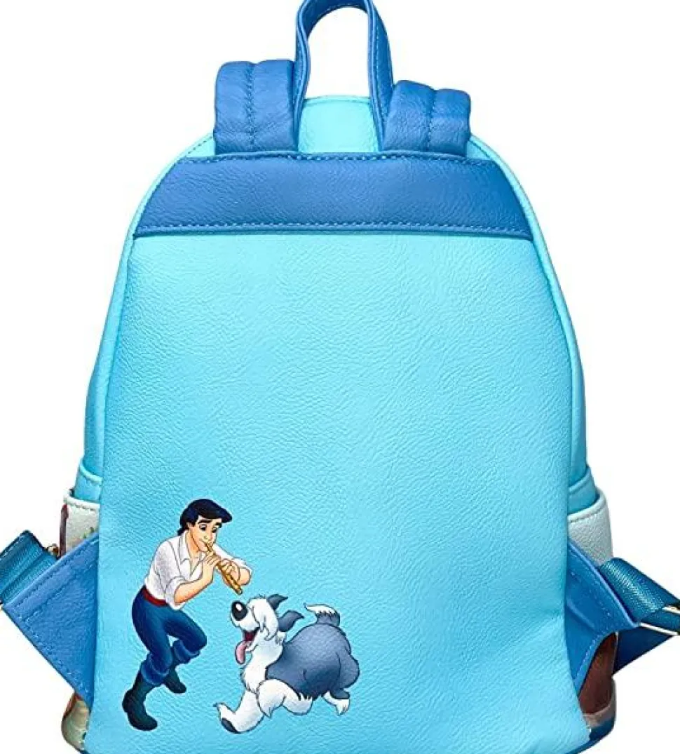 The Little Mermaid (1989) - Scene 10" Faux Leather Mini Backpack