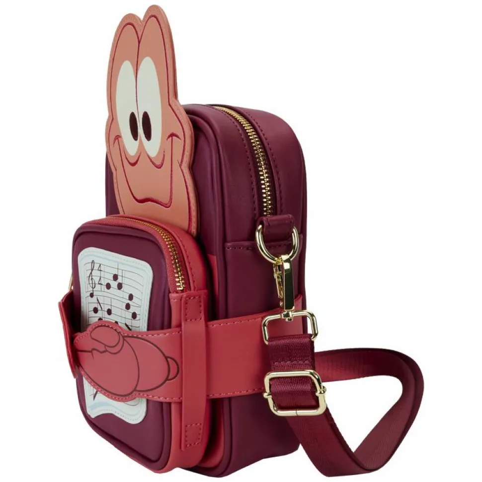 The Little Mermaid (1989) - 35th Anniversary Sebastian 8" Faux Leather Crossbuddy Bag