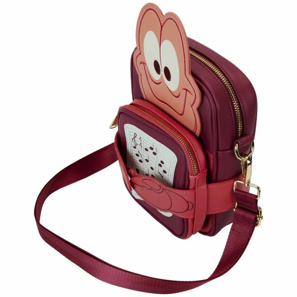 The Little Mermaid (1989) - 35th Anniversary Sebastian 8" Faux Leather Crossbuddy Bag
