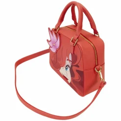 The Little Mermaid (1989) - 35th Anniversary Ariel Cosplay Glow in the Dark 8” Faux Leather Crossbody Bag