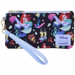 The Little Mermaid (1989) - 35th Anniversary Life is the Bubbles 4" Nylon Wristlet Wallet
